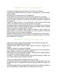 Replicazione, trascrizione, traduzione DNA + controlli