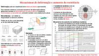 Mapa Mental - Mecanismos de deformação e aumento de resistência - Docsity