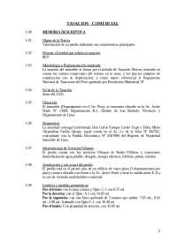 MODELO DE PERICIA PARA PREDIOS URBANOS DEPARTAMENTALES EN EL PERU