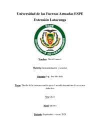 Acondicionamiento para sensores inductivos