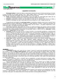 medresumos 2016 - semiologia-  Anamnese e ectoscopia