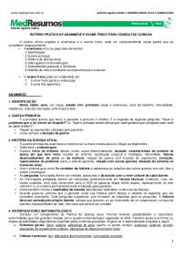 Anamnese Completa: Guia para Coleta Detalhada de Informações Médicas