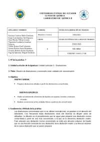 Informe - Dilución de diluciones