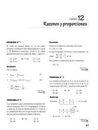 problemas de razones