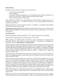 RIASSUNTI LEZIONI MALATTIE INFETTIVE