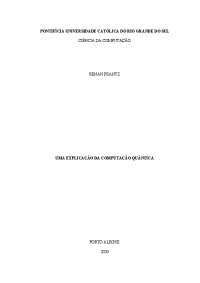 Resumo: Introdução à Computação Quântica