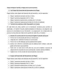 Enfoques a la Lecto-escritura: Teorías y Etapas del Desarrollo Cognitivo