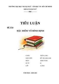 tieu luan vo Binh Dinh