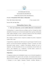 Metamorfismo: tipos e fatores que influenciam no metamorfismo