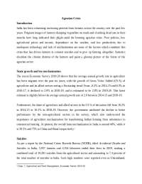 Agrarian Crisis India