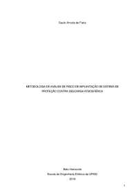 Análise de Riscos e Proteção contra Descargas Atmosféricas: Abordagem Simplificada