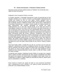 Trata-se de Resumos solicitados na aula de Direito