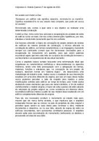TEORIA DA RESTAURAÇÃO - VIOLLET LE DUC