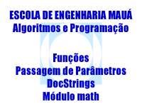 Elementos sobre DocStrings e Módulo math - Docsity
