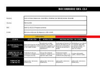 Análisis del Recorrido del Cliente: Un Estudio de Caso en el Sector de Pastelería