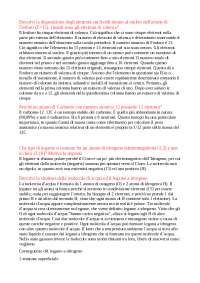 DOMANDE APERTE FONDAMENTI BIOLOGIA E CHIMICA ECAMPUS (SCIENZE MOTORIE)