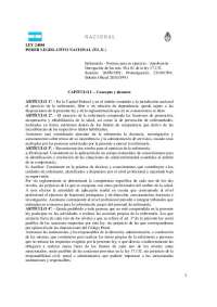 Ley 25.850: Práctica de la Enfermería - Concepto, Derechos, Obligaciones y Sanciones