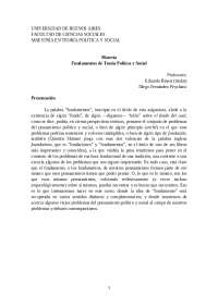 Fundamentos de la teoría política contemporánea.