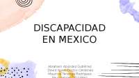 Discapacidad en México: Datos y Estadísticas