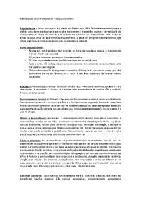 Resumo Psicopatologia - Esquizofrenia.