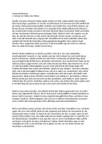 Zusammenfassung “Nathan der Weise” 2. Aufzug
