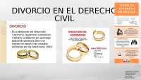Presentación del Divorcio Procesal Civil