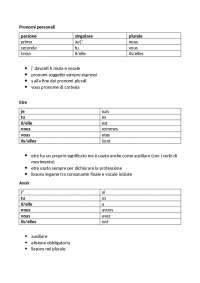 grammatica francese di 1° e 2° liceo linguistico