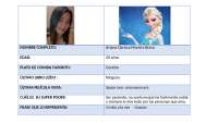 Breve perfil biográfico de Ariana Clarissa Moreira Bravo