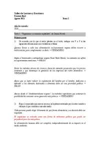Examen final de taller de lectura y escritura.