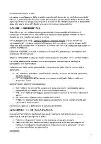 Parodontite: Classificazione, Stadi, Fattori e Trattamento
