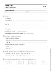 Matematicas 6 primaria - Docsity