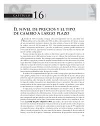 El nivel de precios y el tipo de cambio a largo plazo - Docsity