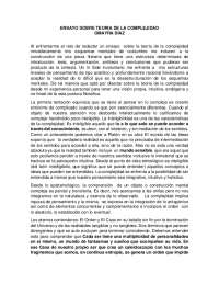 TEORÍA DE LA COMPLEJIDAD