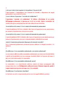 paniere diritto parlamentare