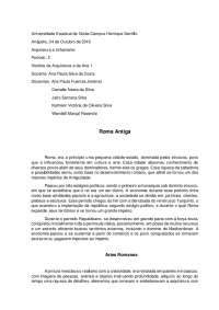 Roma Antiga - História da Arte e da Arquitetura
