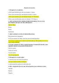 PREGUNTAS DE EXAMEN DE BACTERIOLOGIA