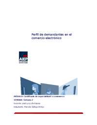 Ejercicios 2020 de e-commerce