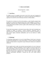 Informe social en area de practicas