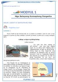 Travelouge- Variety and Variation of Filipino Language