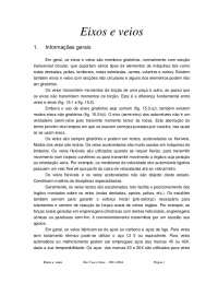 Eixos e veios, aplicações e sequência de cálculos