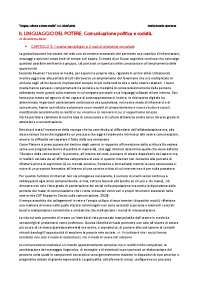 Il Linguaggio del Potere: Comunicazione Politica e Società nell'Era Digitale - Prof. Baldi