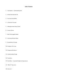 Understanding Self: A Guide to Personal Identity, Values, and Change - Prof. dela Cruz
