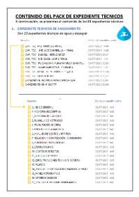 EXPEDIENTE TECNICO EDIFICACIONES