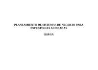 HISTORIA DE BSP 1922 Desarrollado por IBM para Problemas de Información de IBM 