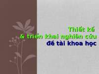 Phương pháp nghiên cứu khoa học