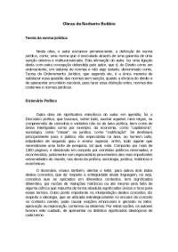 Obras de Norberto Bobbio: Teoria da Norma Jurídica e Dicionário Político