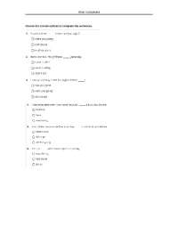 Revisión Unidad 6 de Englishfile intermediate - Docsity