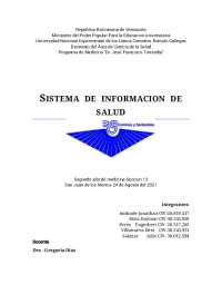 Sistema de Información en Salud: Objetivos, Funcionamiento y Tipos de Formularios