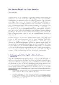 Die Habitus-Theorie von Pierre Bourdieu