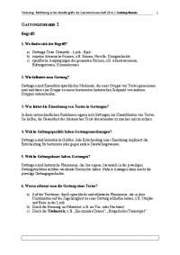 Einführung in die Grundbegriffe der Literaturwissenschaft (B.A.): Gattungstheorie